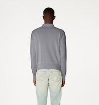 Polo Ami de Cœur en laine - Heather Grey