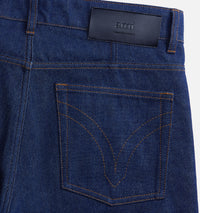 Pantalon à poches en denim - Indigo