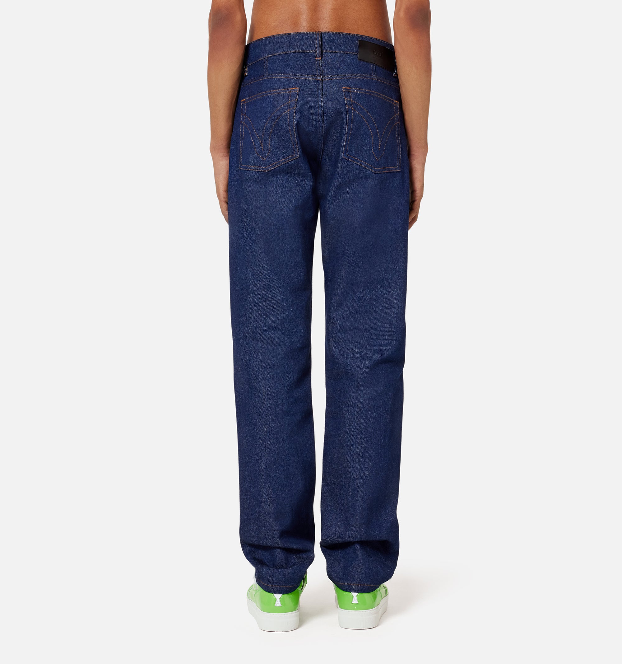 Pantalon à poches en denim - Indigo