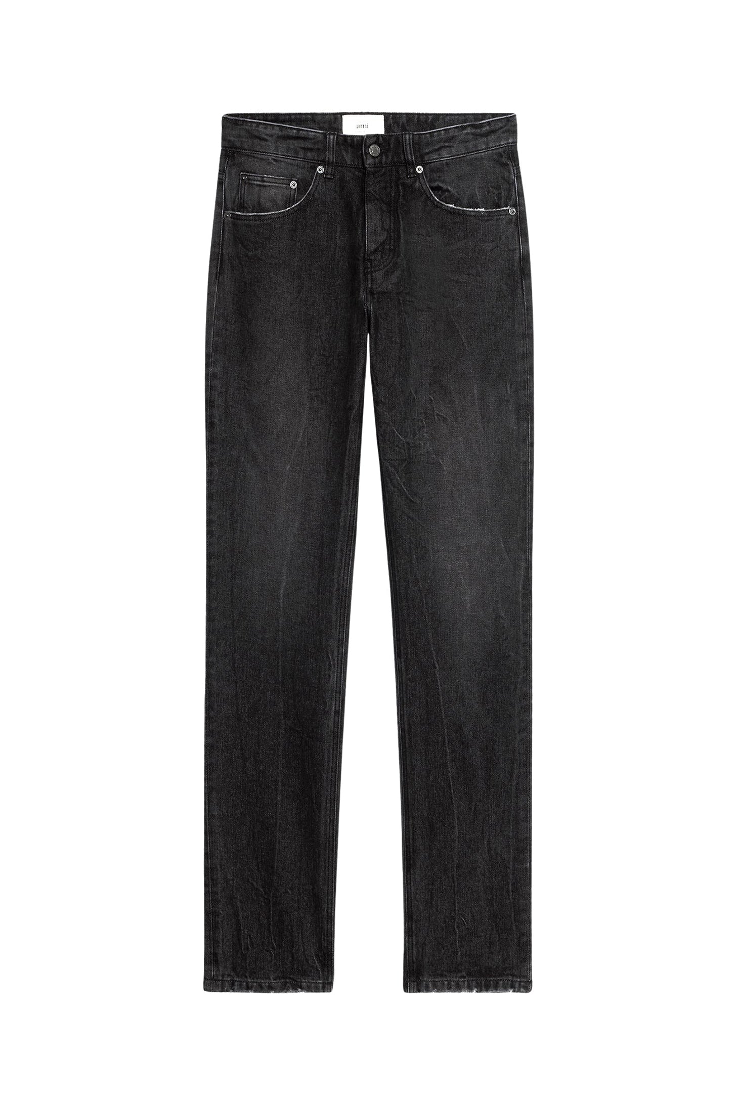 Pantalon à poches en denim - Used Black