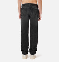Pantalon à poches en denim - Used Black