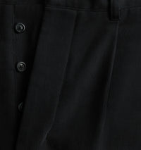 Pantalon coupe carotte oversize - Black
