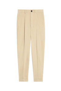Pantalon coupe carotte oversize - Off White