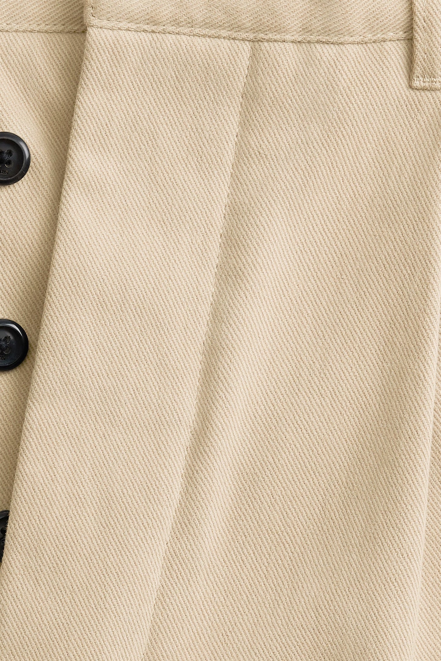 Pantalon coupe carotte oversize - Off White