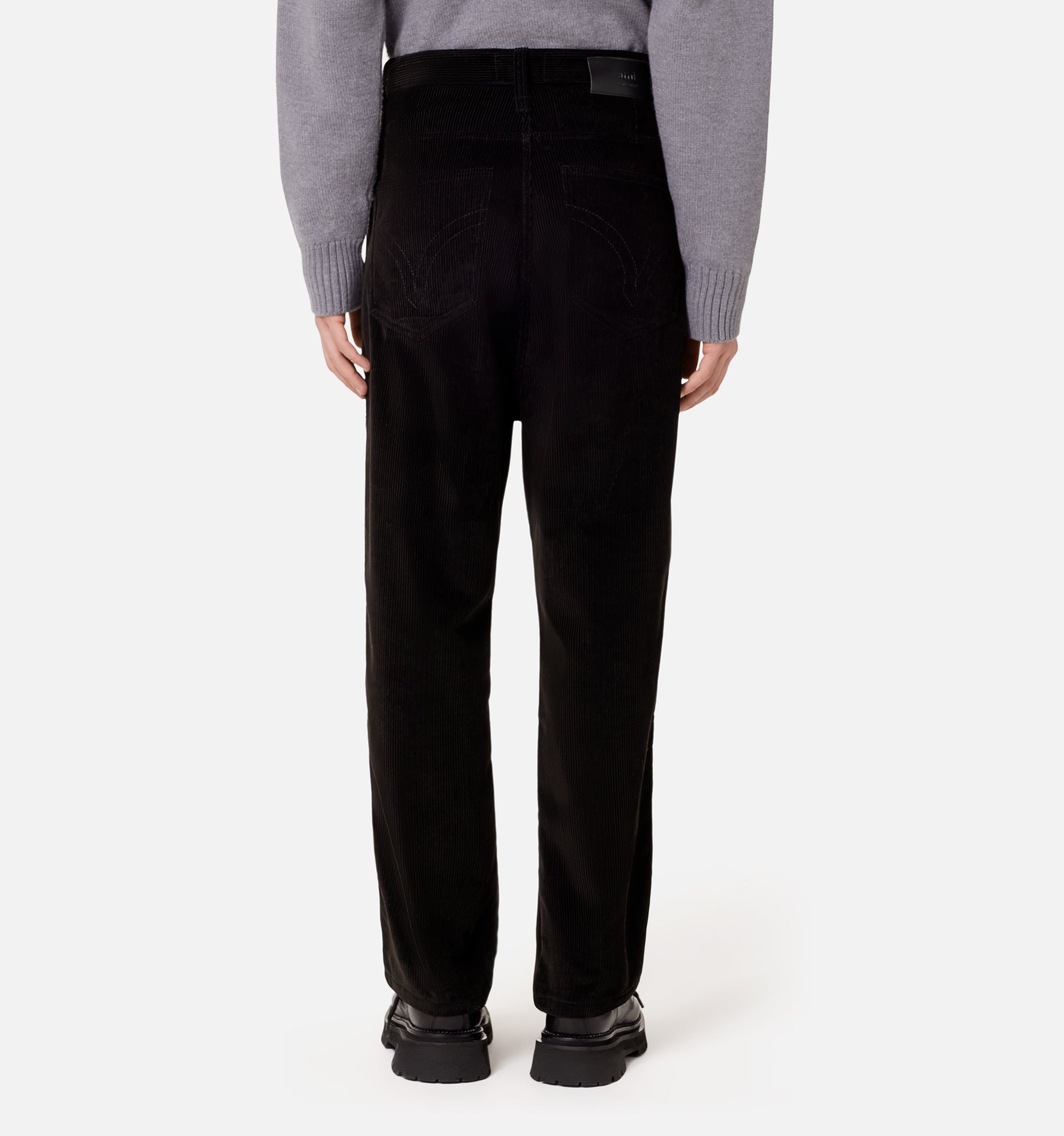 Pantalon Alex en velours côtelé - Black