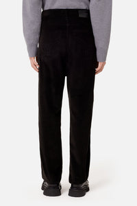 Pantalon Alex en velours côtelé - Black