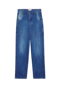 Pantalon Alex en denim - Used Blue