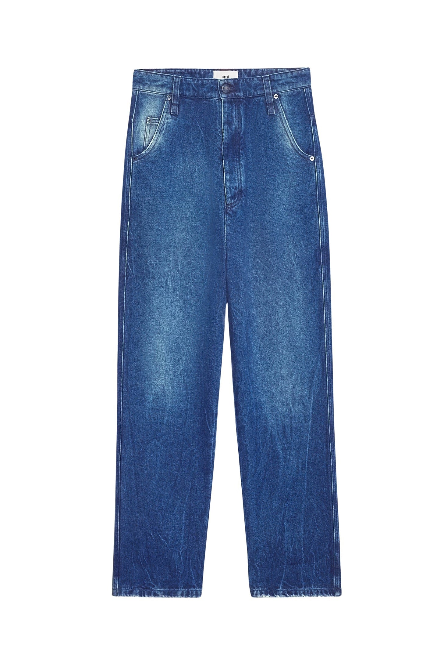 Pantalon Alex en denim - Used Blue