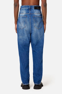 Pantalon Alex en denim - Used Blue