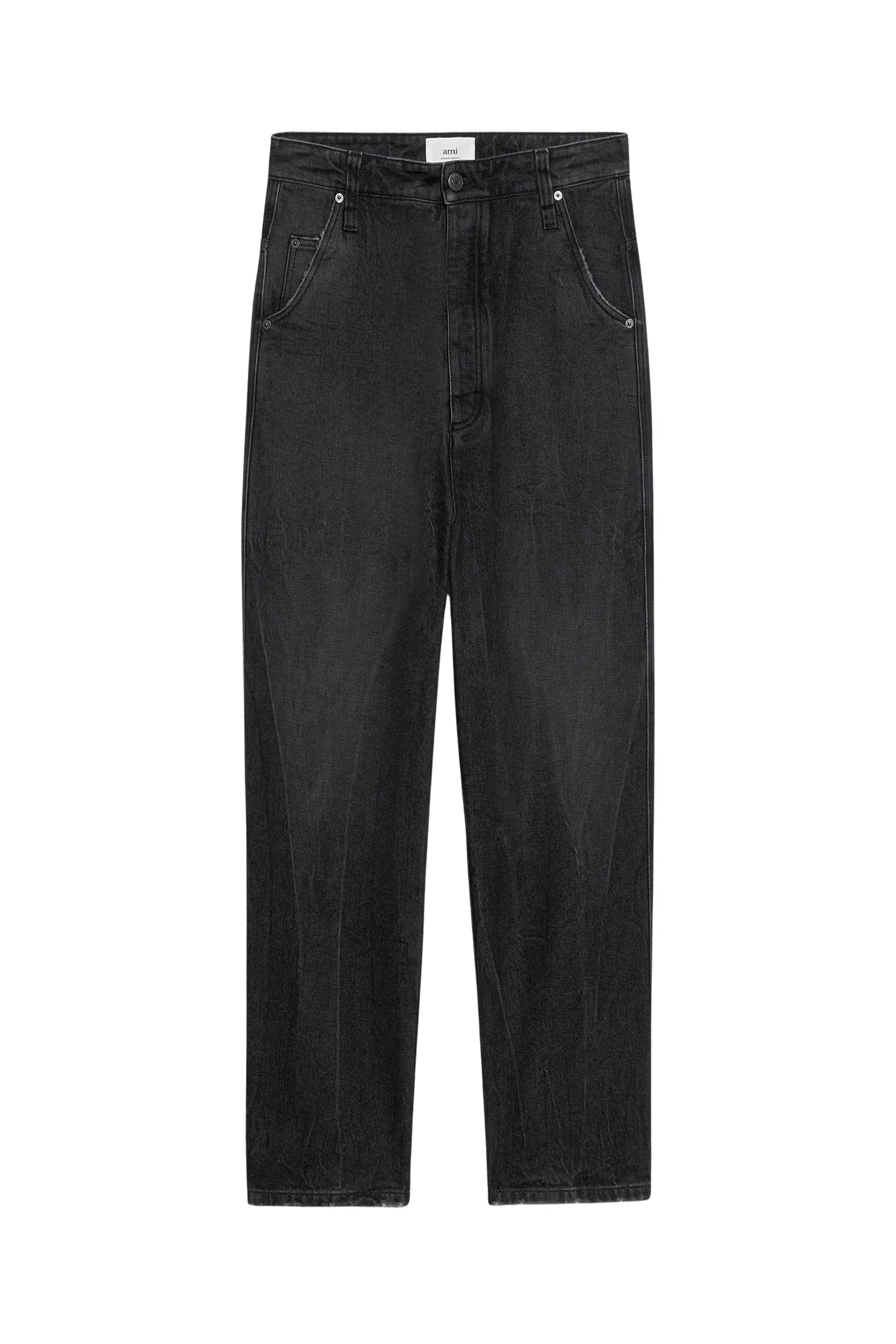 Pantalon Alex en denim - Used Black