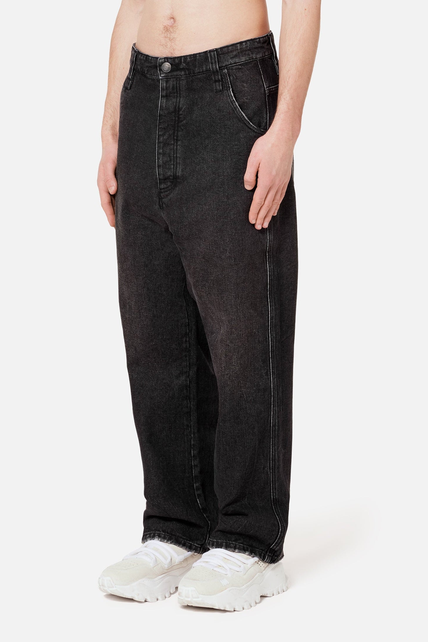 Alex denim trousers - Used Black