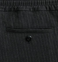 Pantalon à taille elastiquée en laine - Grey