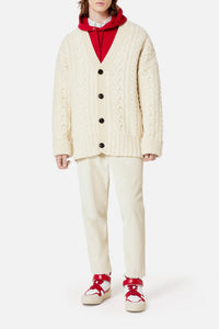 Pantalon à taille elastiquée - Off White