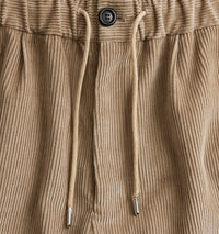 Pantalon à taille elastiquée - Beige