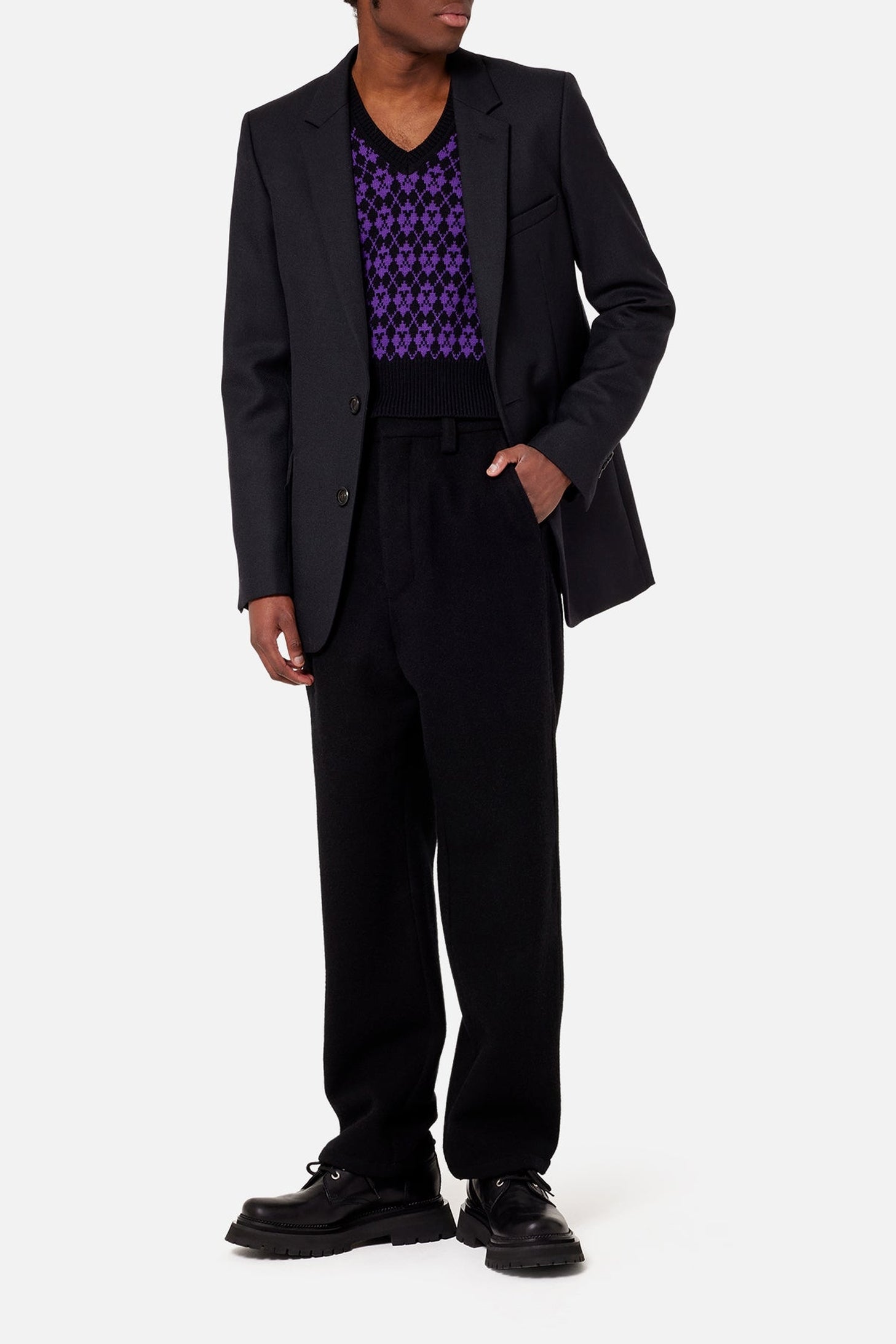Pantalon Alex en laine - Black