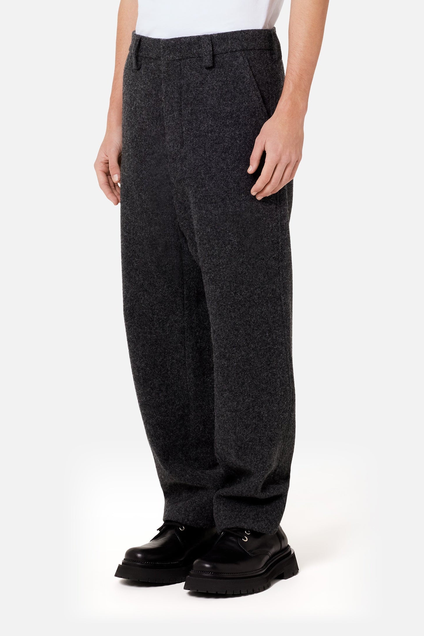 Alex wool trousers - Grey