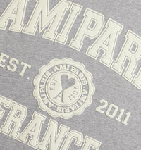 T-shirt Ami Paris imprimé - Heather Grey