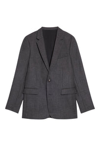 Blazer à boutons en laine - Grey