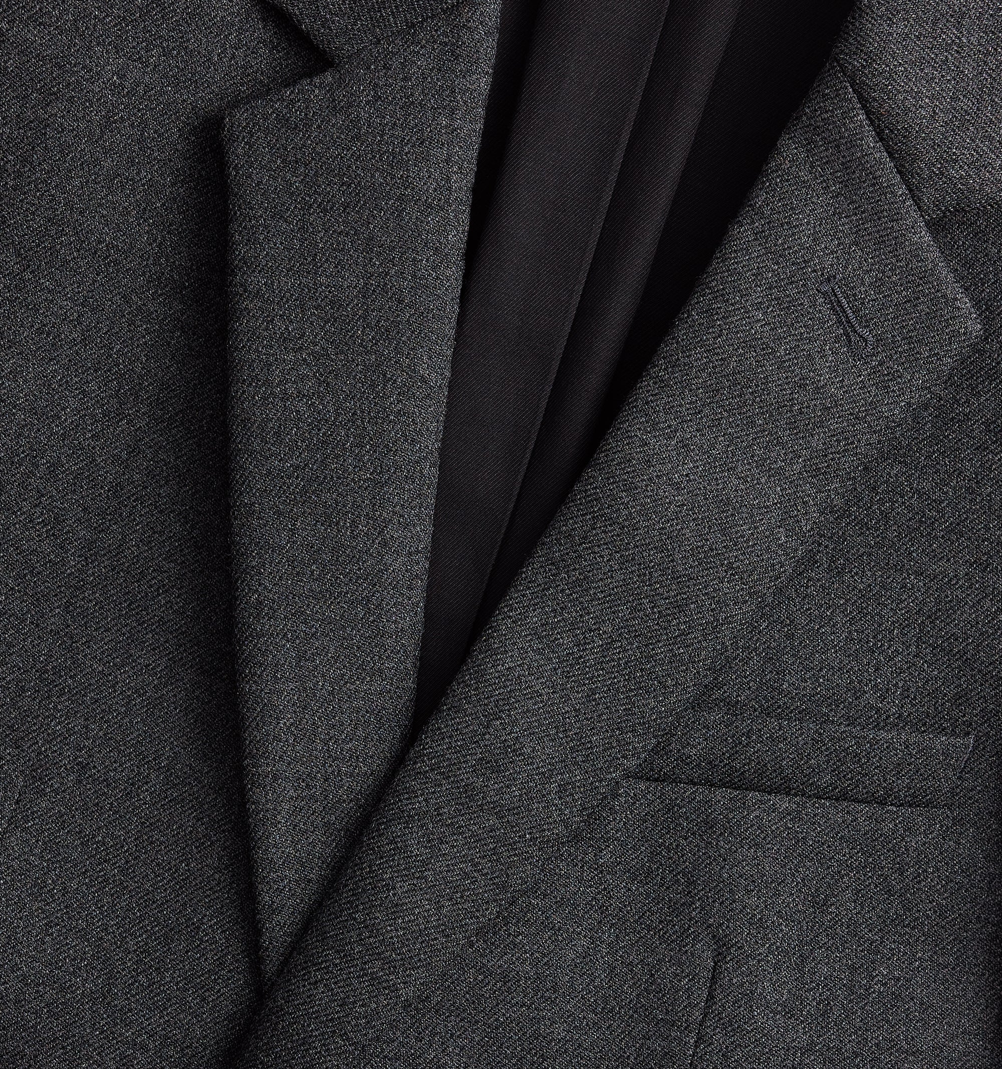 Blazer à boutons en laine - Grey