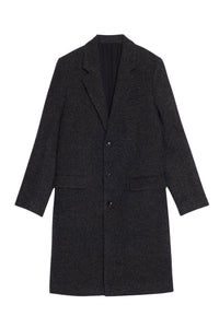 Manteau à boutons en laine - Grey