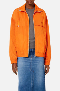 Veste coupe-vent Ami de Cœur zippée - Orange