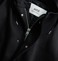 Parka à capuche avec cordon de serrage - Black