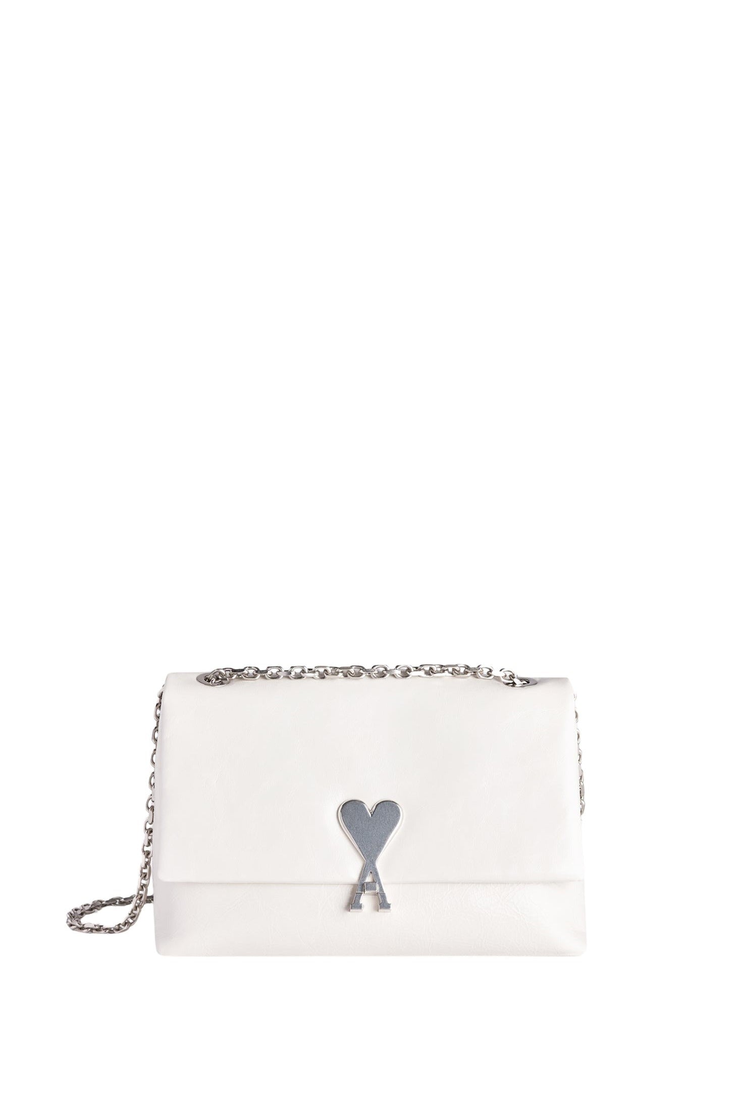 Sac à bandoulière Voulez-Vous en cuir - White