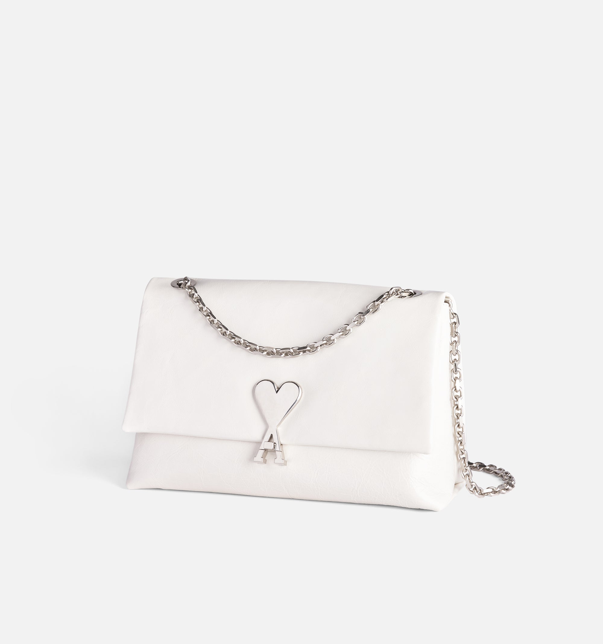 Sac à bandoulière Voulez-Vous en cuir - White