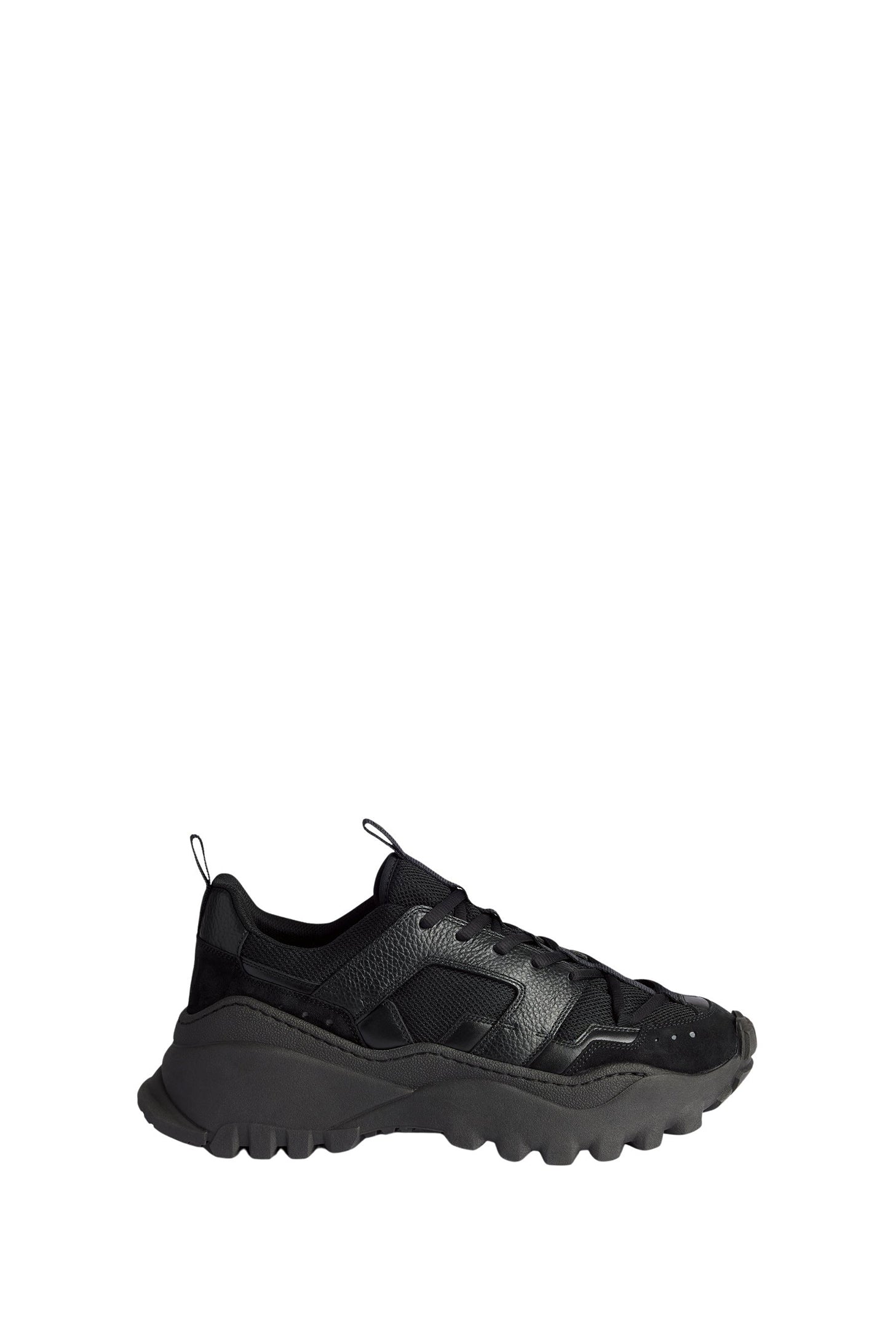 Sneakers basses Lucky9 en cuir - Black