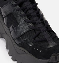 Sneakers basses Lucky9 en cuir - Black