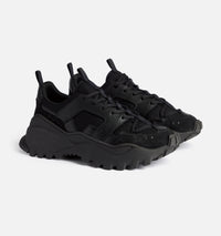 Sneakers basses Lucky9 en cuir - Black