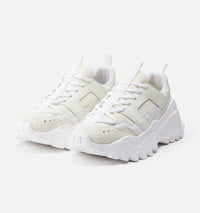 Sneakers basses Lucky9 en cuir - White