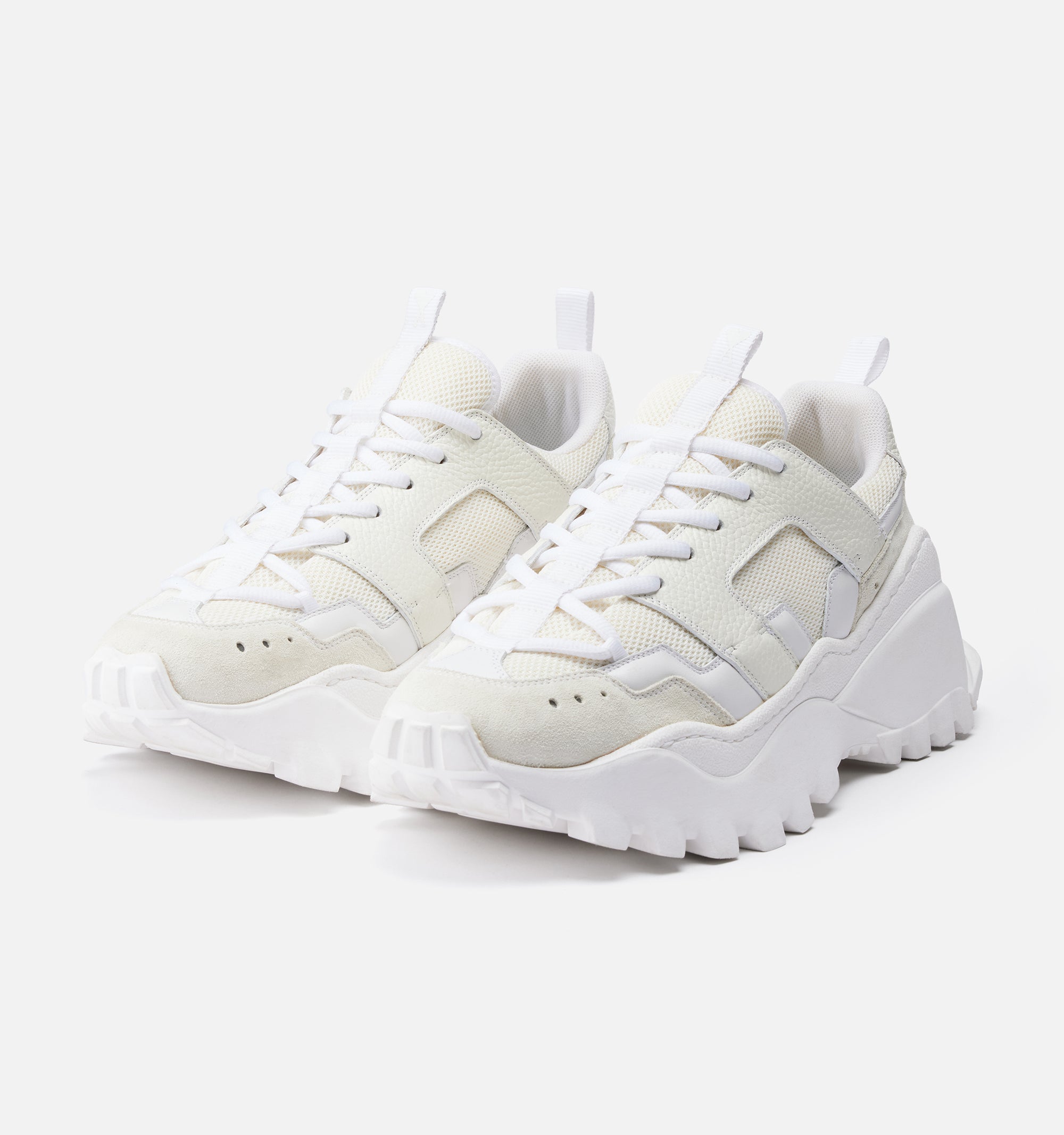 Sneakers basses Lucky9 en cuir - White