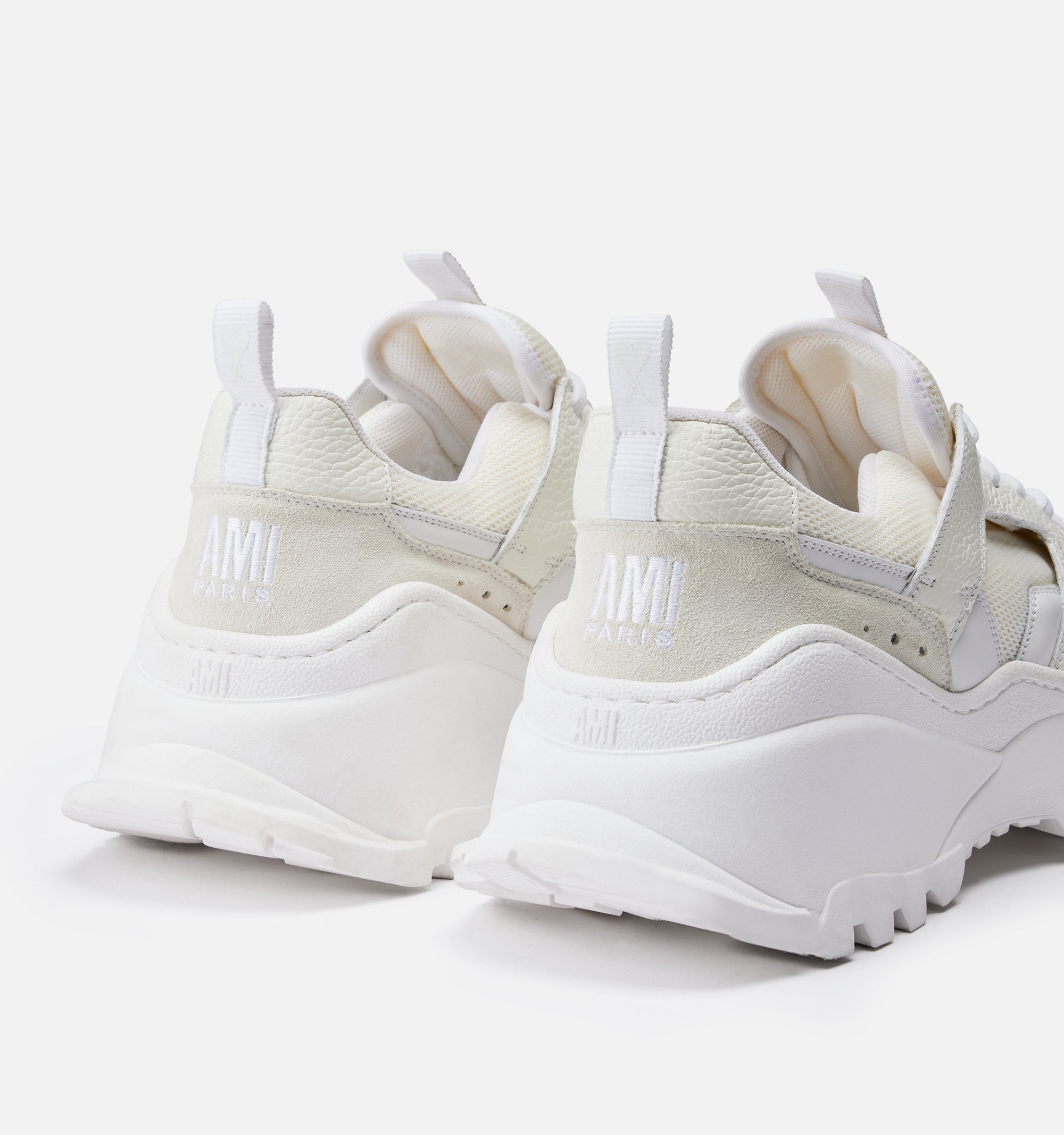 Sneakers basses Lucky9 en cuir - White