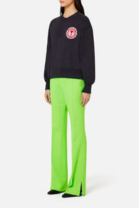 Sweatshirt Ami de Cœur avec patch - Anthracite