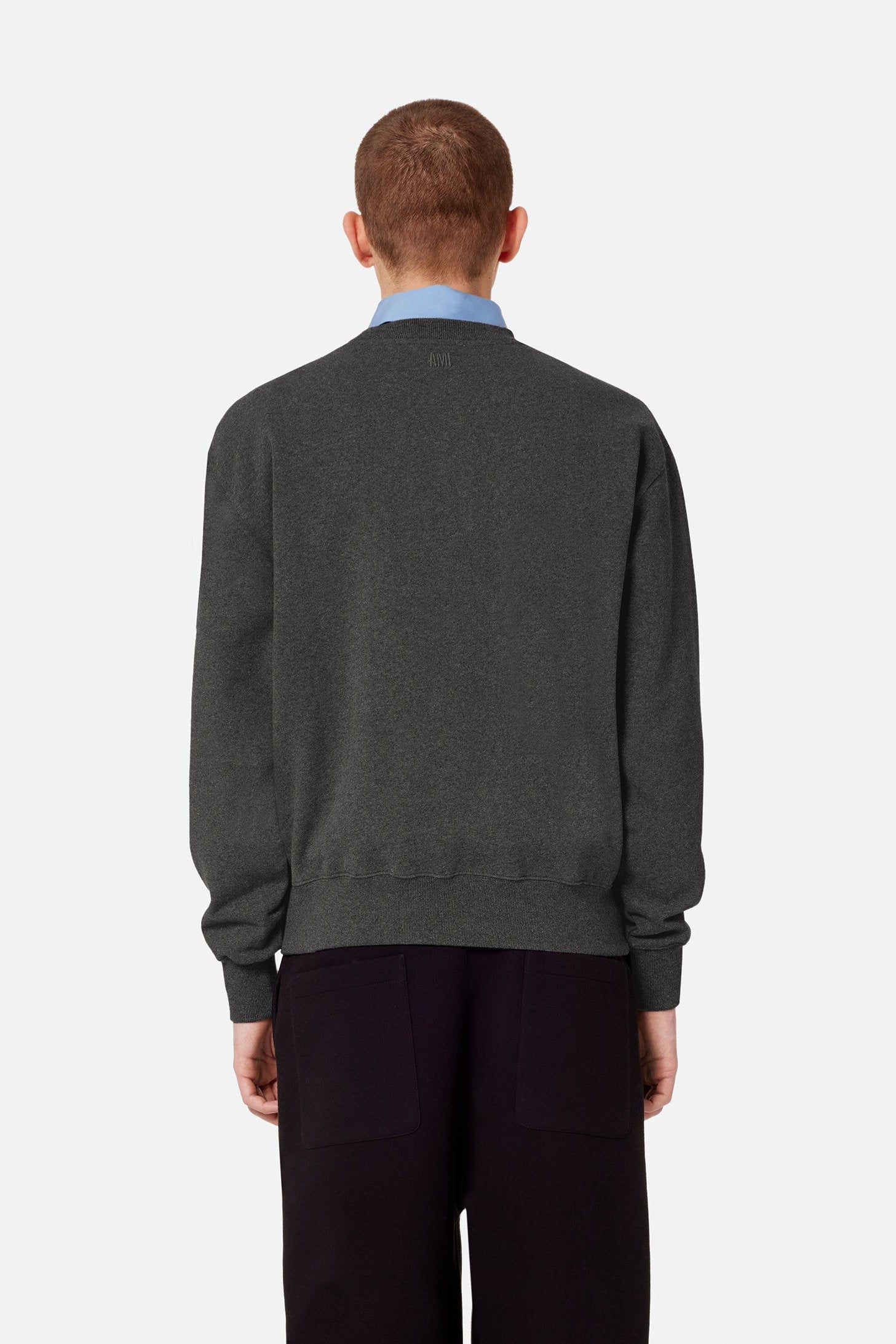 Sweatshirt Ami de Cœur avec patch - Heather Grey