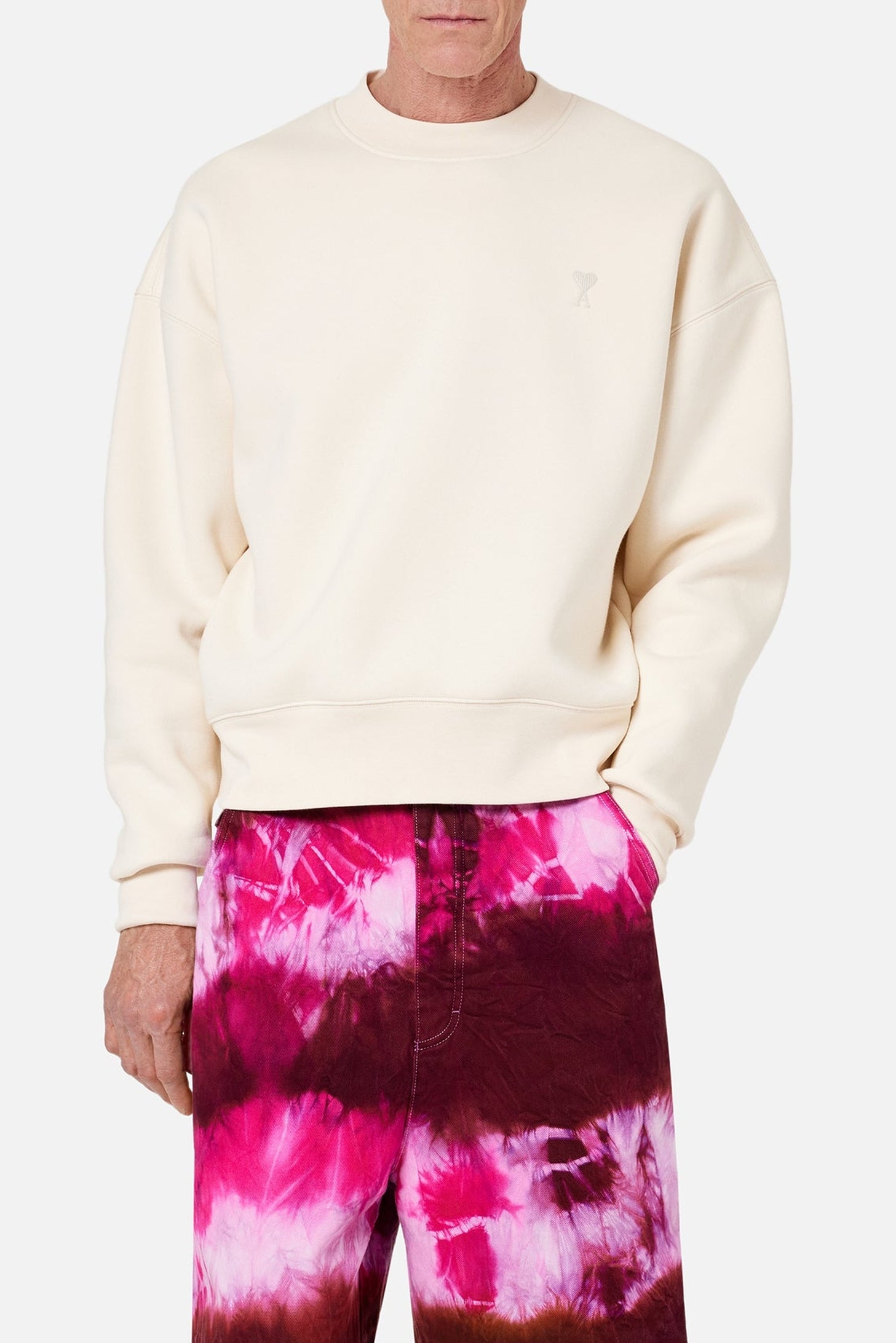 Sweatshirt Ami de Cœur à manches longues - Off White
