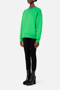 Ami de Coeur long-sleeved sweatshirt - Green