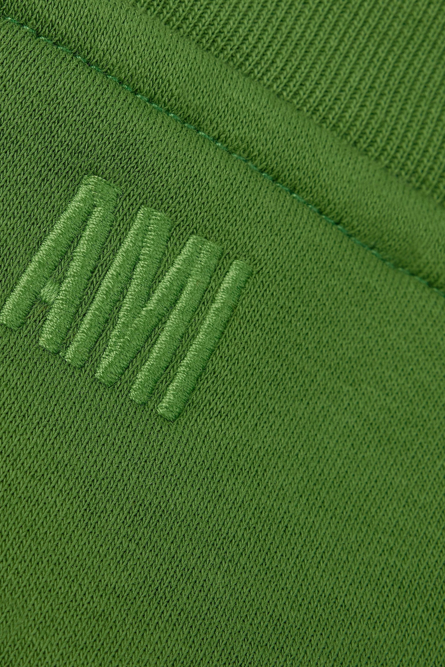 Long-sleeved Ami de Cœur sweatshirt - Evergreen