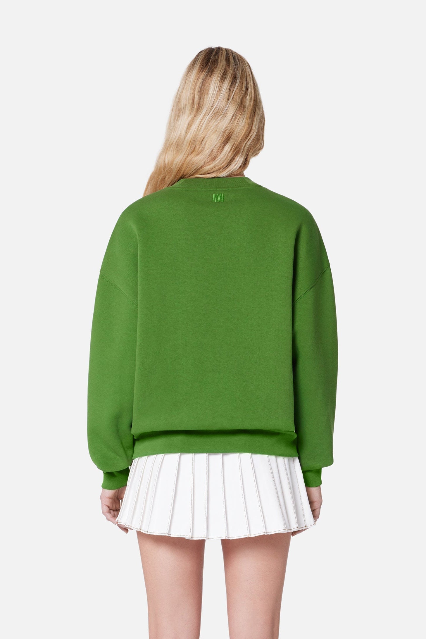 Long-sleeved Ami de Cœur sweatshirt - Evergreen