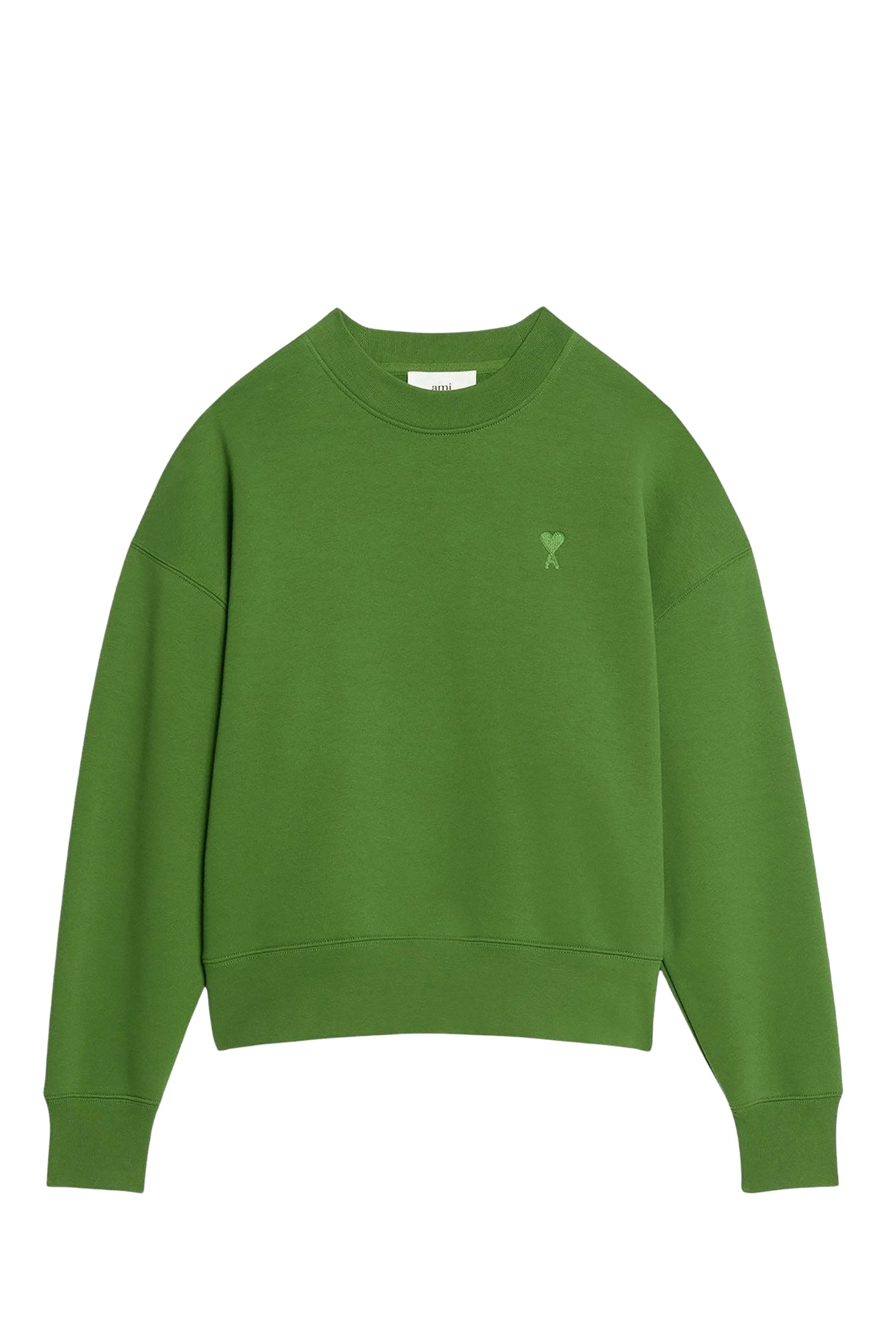 Long-sleeved Ami de Cœur sweatshirt - Evergreen