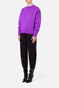 Sweatshirt Ami de Cœur à manches longues - Purple