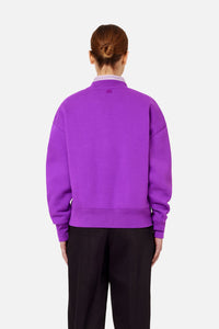 Sweatshirt Ami de Cœur à manches longues - Purple