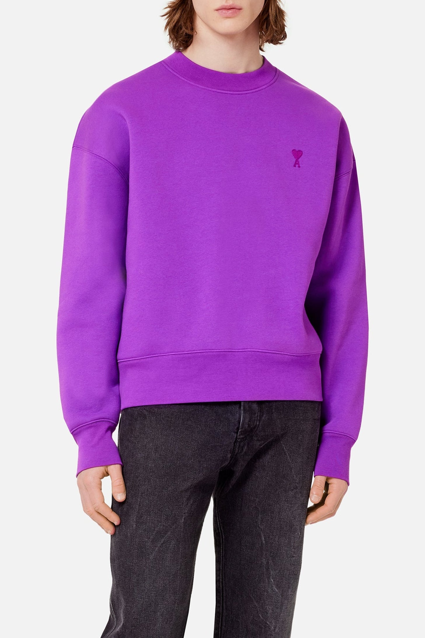 Sweatshirt Ami de Cœur à manches longues - Purple