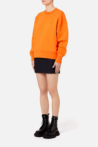 Sweatshirt Ami de Cœur à manches longues - Orange