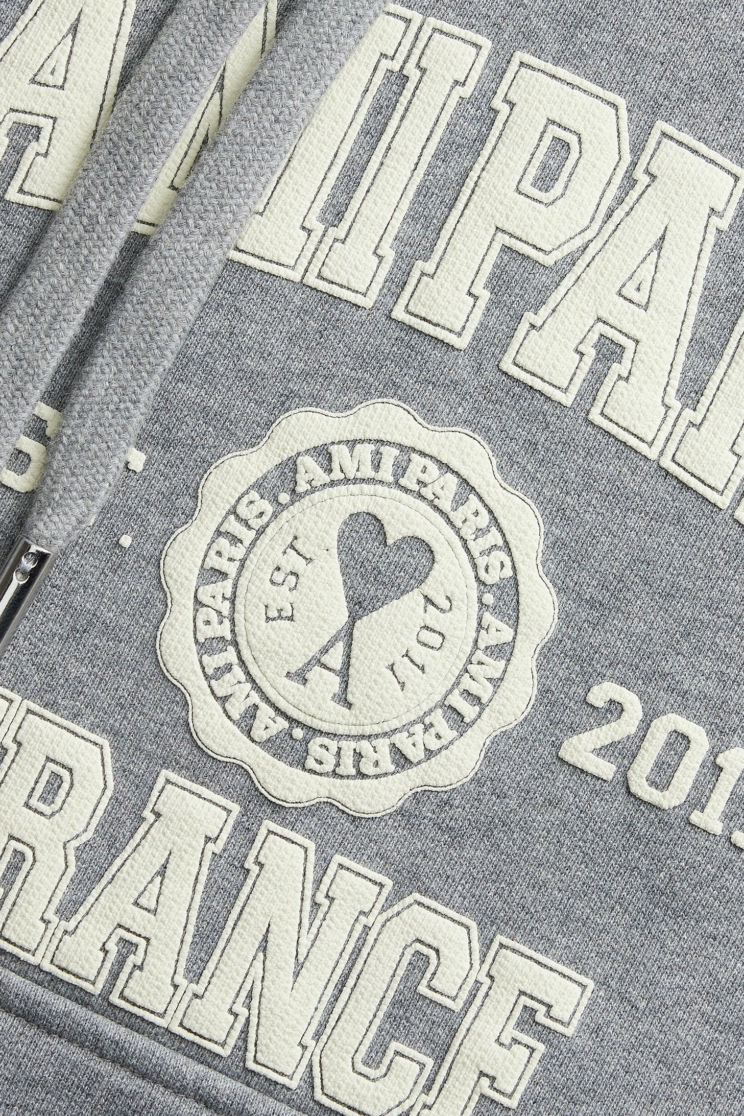 Sweat à capuche Ami Paris - Heather Grey
