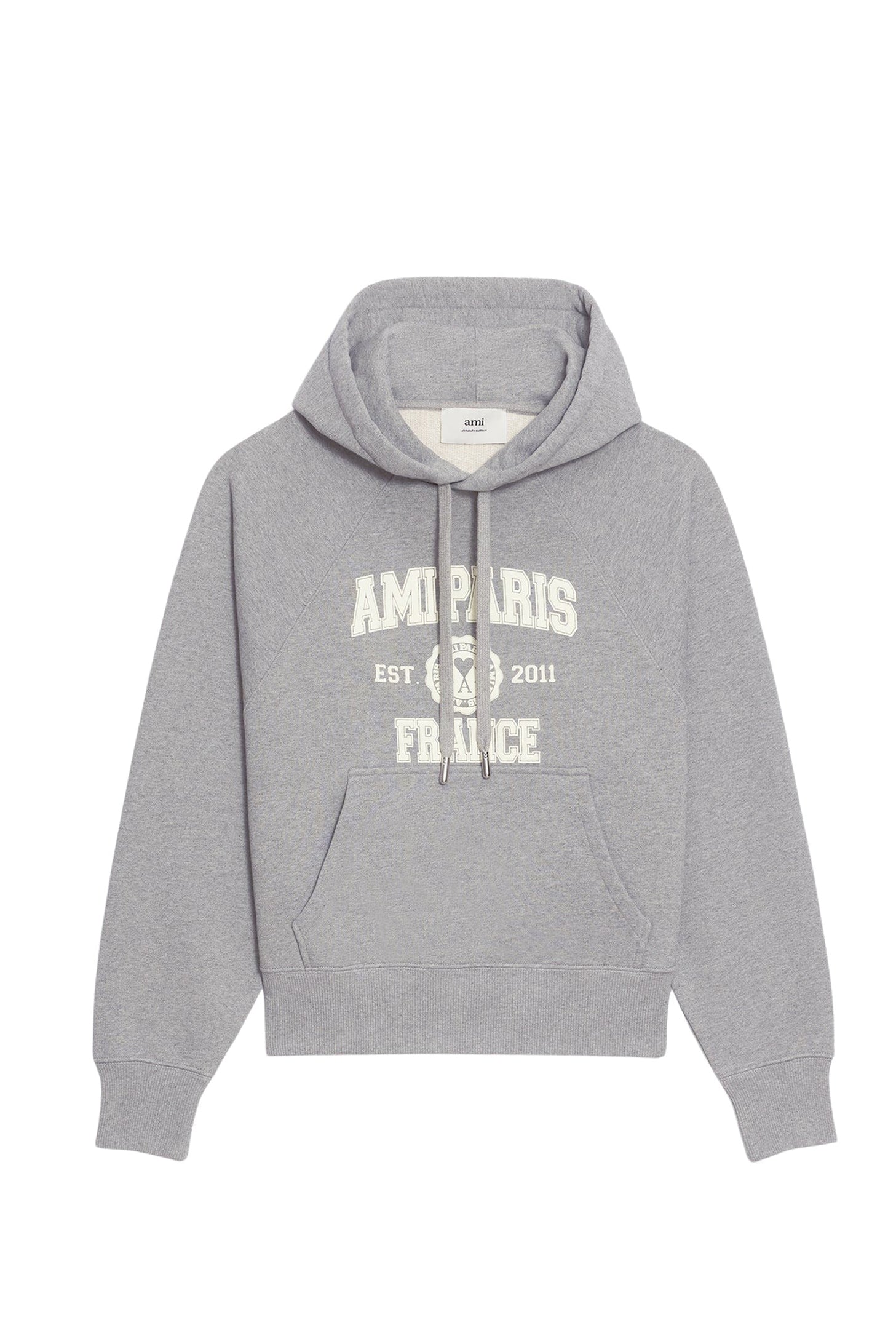 Sweat à capuche Ami Paris - Heather Grey