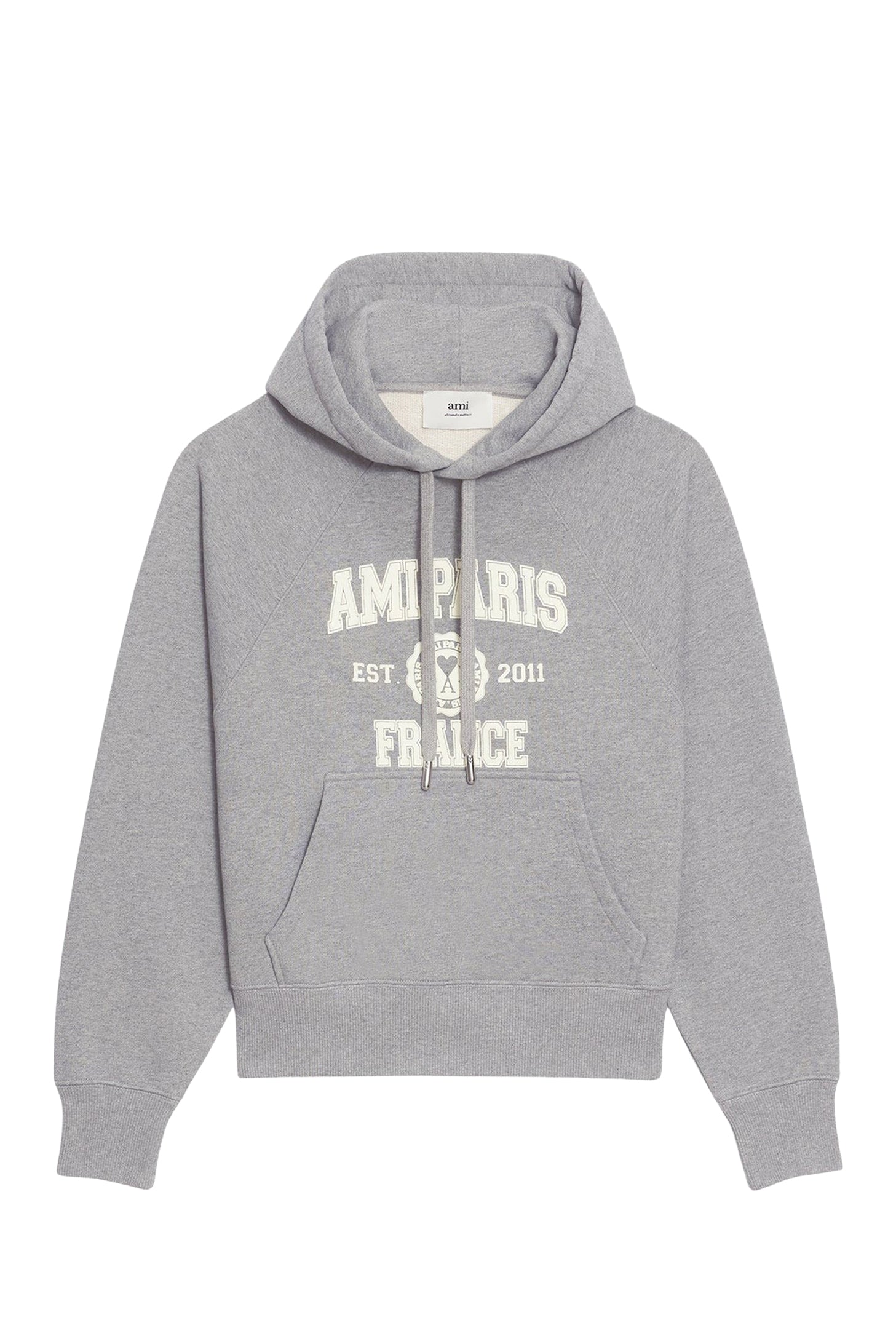 Sweat à capuche Ami Paris - Heather Grey