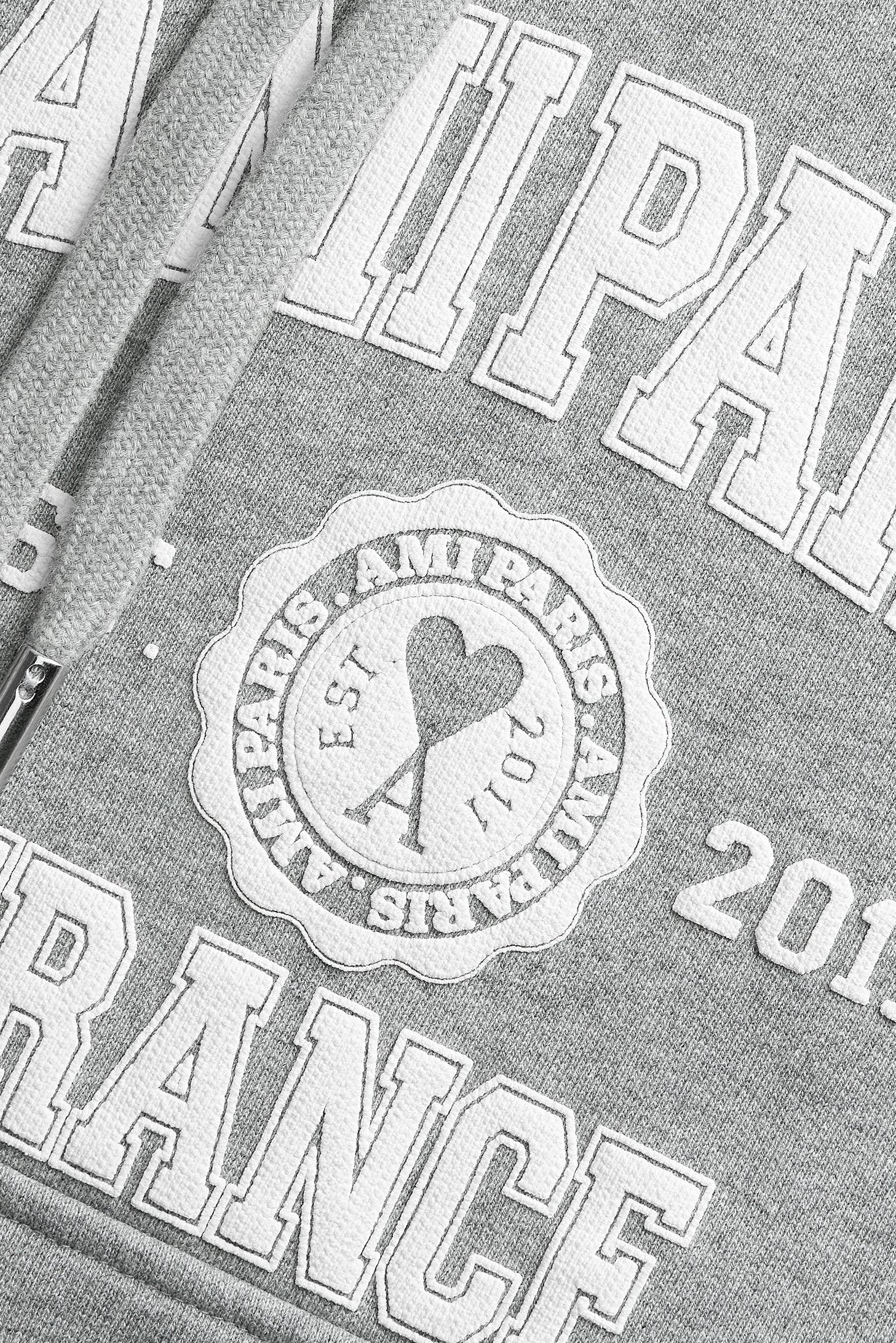 Sweat à capuche Ami Paris - Heather Grey