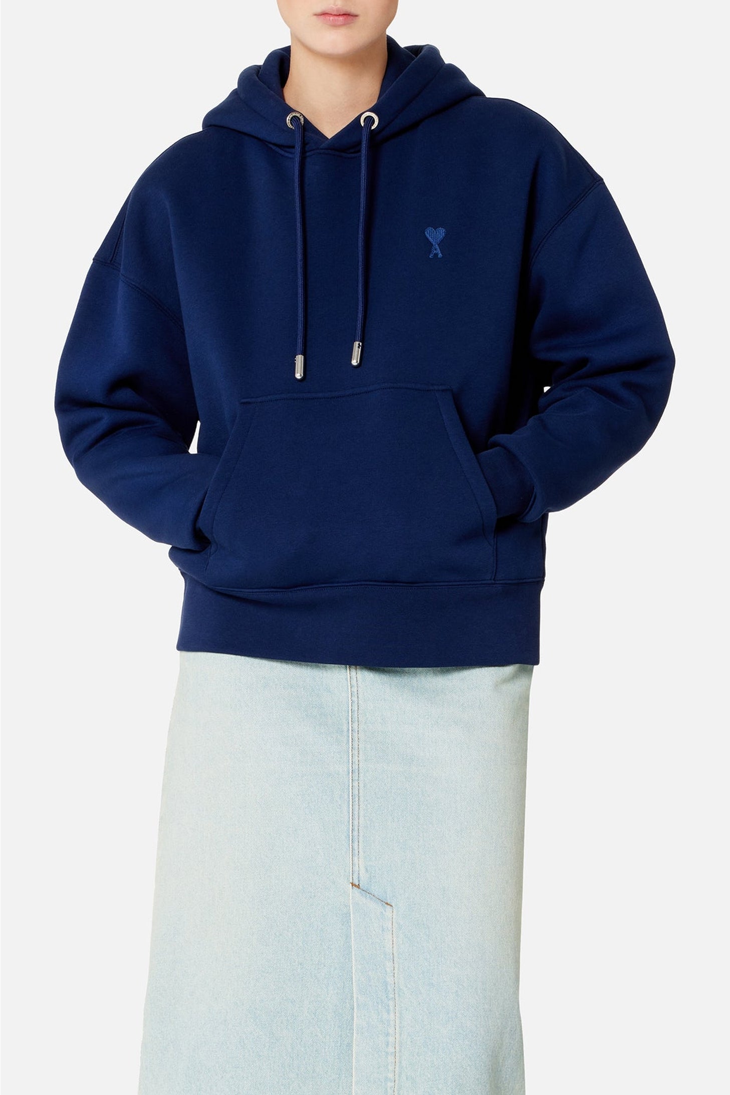 Sweat à capuche Ami de Cœur - Nautic Blue